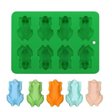 Imagem de Molde de silicone para sapo de chocolate 3D para festa de Natal, aniversário, sobremesas, decoração de bolos de doces