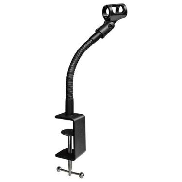 Imagem de Suporte de microfone Angksorm Flexível Gooseneck de 9 polegadas com br