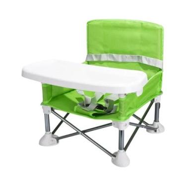 Imagem de Cadeira De Refeição Portátil Dobrável Para Bebês, Assento Elevatório P