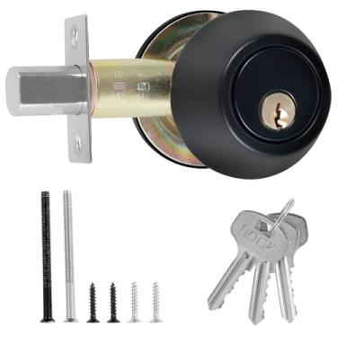 Imagem de WhSunVo Maçaneta de entrada, fechadura de porta de aço inoxidável, fechadura, segura, confiável, privacidade, alavancas, fácil de usar, fácil de instalar, alavanca de entrada, fechadura de porta