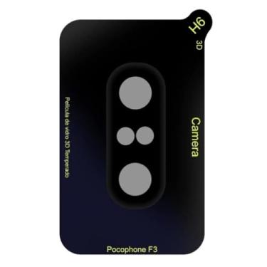 Imagem de [GL CASES] Película De Câmera Xiaomi Poco F3 Anti Risco Pelicula Para Câmera Poco F3 Vidro Temperado 3D Proteção 9H + Kit Limpeza Para Aplicação