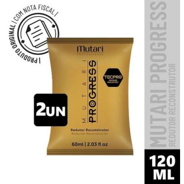 Imagem de Mutari kit progress redutor reconstrutor sachet 60g 2 unidades