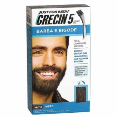 Imagem de Shampoo M-110 Barba E Bigode Preto Grecin 5