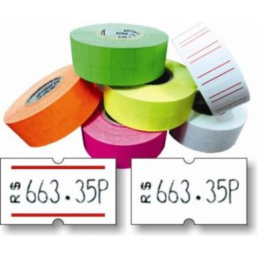 Imagem de Etiqueta Adesiva Pyco 1Y Mx5500 21X12Mm Sem Tarja Rolo 10 - Dc Automaç