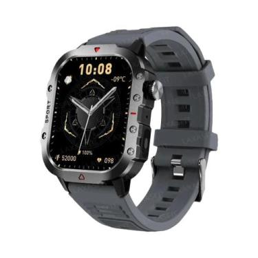 Imagem de Relógio Inteligente Militar Masculino Com Monitor De Saúde E Fitness, 