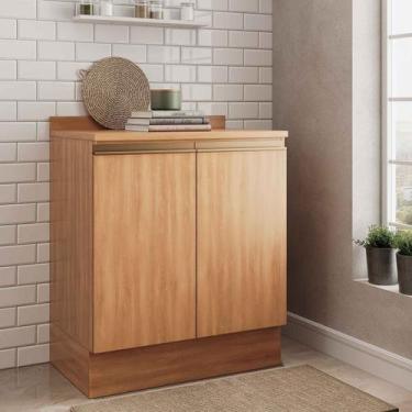 Imagem de Balcão 2 Portas 80cm com Tampo Aroeira CabeCasa MadeiraOriginals - Cab