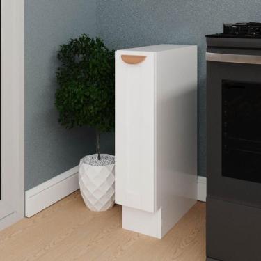 Imagem de Balcão Porta Tempero 20cm sem Tampo Arizona CabeCasa MadeiraOriginals 