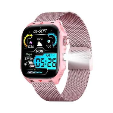 Imagem de Relógio Inteligente Ultra-Claro À Prova D'Água Para Mulheres, Monitor 