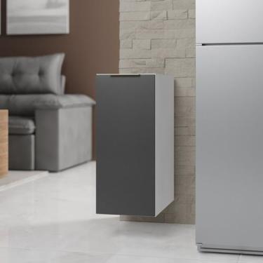 Imagem de Balcão Suspenso 1 Porta 30cm sem Tampo Ipanema CabeCasa MadeiraOrigina