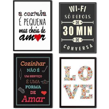 Imagem de Placa Decorativa Personalizada para Cozinha - Adesivo 3M - Cromo Sign