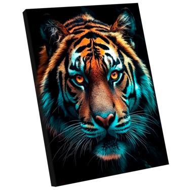 Imagem de Quadro Decorativo Tigre Majestoso Variação