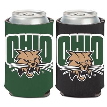 Imagem de Refrigerador de latas Ohio Bobcats de 2 cores, 340 g.