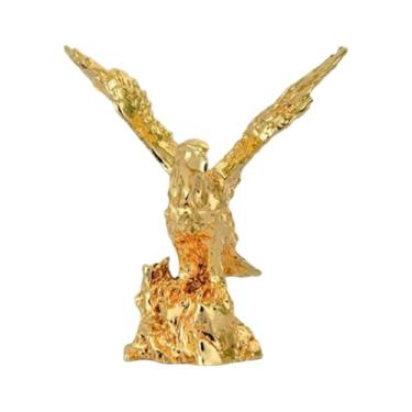 Imagem de predolo Estátua de águia, escultura de resina, decoração para casa, presente, peça central, estatueta de animal, decoração de mesa para prateleira, Style C