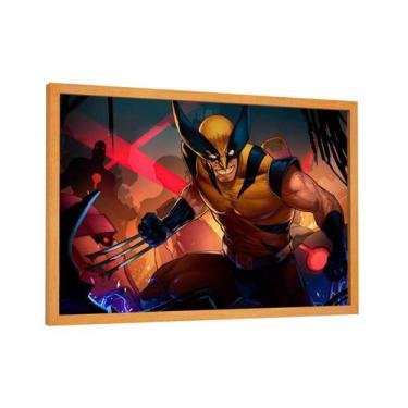 Imagem de Quadro decorativo - wolverine - xmen - marvel - Cultture, 40x60cm, MAR