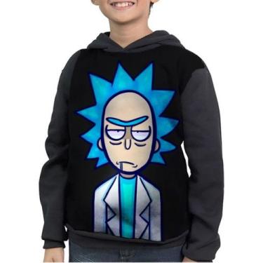 Imagem de Moletom Infantil Rick Sanchez Rick E Morty Rick And Morty - smoke, Pre