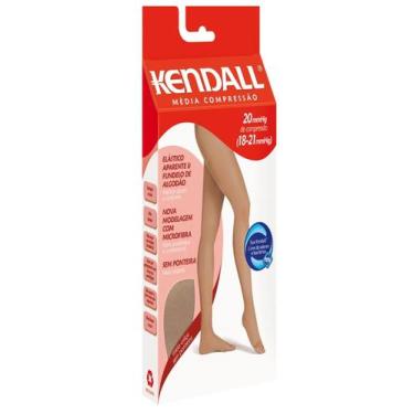 Imagem de Meia-Calça Média Compressão Kendall 1701 Feminina Sem Ponteira (18-20 