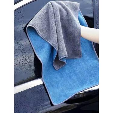 Imagem de Pano de microfibra multiuso | Limpador absorvente de carro e casa com tecnologia de secagem rápida
