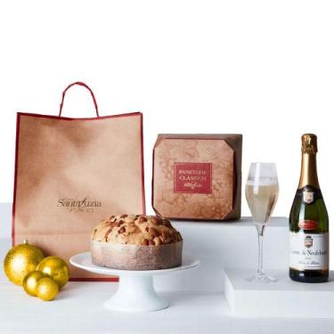 Imagem de Presente Espumante e Panetone - 2 Itens - Casa Santa Luzia