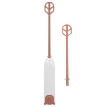 Imagem de Wakauto Misturador elétrico portátil para leite em pó e bebidas, agitador portátil para garrafas e copos, misturador compacto fácil de limpar com varinhas, bateria não incluída