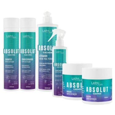 Imagem de Light Hair Kit Absolut Cachos 6 Passos