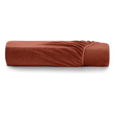 Imagem de Lençol com Elástico King Altenburg Blend Plush Marrom