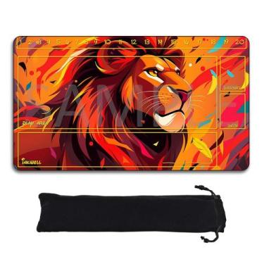 Imagem de Tapete de jogo Lorcana Playmats TCG de borracha antiderrapante 60x35cm