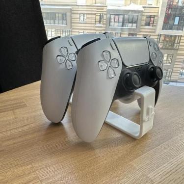 Imagem de Suporte De Mesa para controle DUPLO SLIM de PlayStation PS5 PS4 PS3 PS
