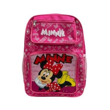 Imagem de Mochila de Costas Personagens Infantil Menina Menino TAM G Bolsos - EM