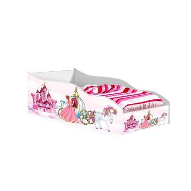 Imagem de Cama Carro Solteiro Carruagem Unicórnio Com Colchão