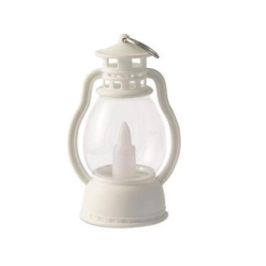 Imagem de Vela Decorativa Lâmpada LED Luminária Mini Lampião Vintage - Inter