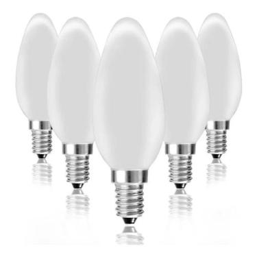 Imagem de Lâmpada Vela Incandescente Lisa 60w 220v E14 Leitosa - NARDS, 220V