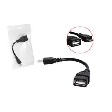 Imagem de Cabo Adaptador Otg V8 Usb Pen Drive Adaptador Celular Tablet Samsung -