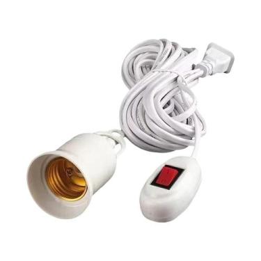 Imagem de Base De Lâmpada LED Universal De 2,3m-9,3m Com Interruptor Adaptador D