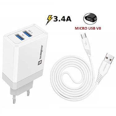 Imagem de Carregador Rápido Original Sumexr 3.4a Micro Usb para Celular Motorola Moto G4 G5S G5 Plus