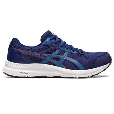 Imagem de ASICS T nis de corrida masculino Gel-Contend 8, Azul ndigo/azul (Island Blue), 13