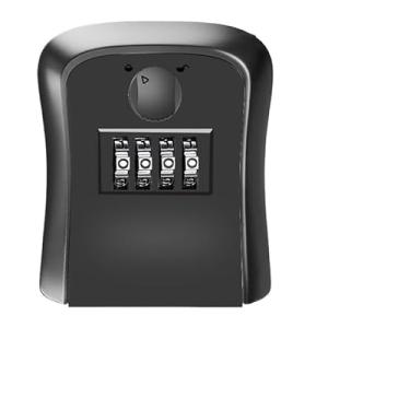 Imagem de Caixa de bloqueio de chave SAFECombination, cofre de chave à prova d'água montado na parede com senha redefinível