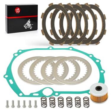 Imagem de Para Kawasaki KLX110 BR125 Z125 PRO Placas de fricção de embreagem + kit de mola de vedação com filtro de óleo 2000-20024 13088-1111