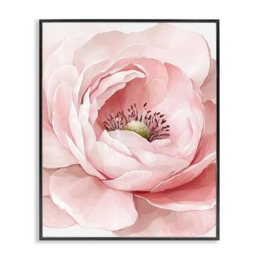 Imagem de Stupell Industries Fresh Rosy Close Up Petals White Framed Giclee Art, design por Christine Simpson Art, 20 x 16
