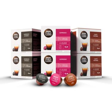 Imagem de KIT NESCAFÉ DOLCE GUSTO - CLÁSSICOS DA MANHÃ 60 CÁPSULAS