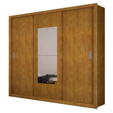 Imagem de Guarda Roupa Casal 3 Portas Veneza Premium Rufato Imbuia