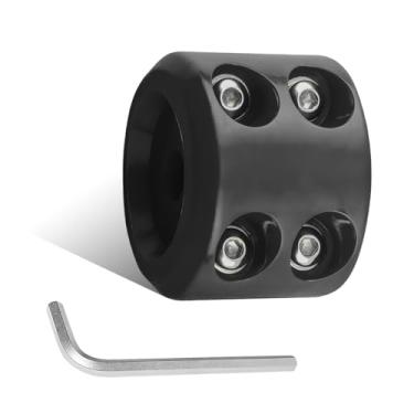 Imagem de ZNDAW Rolha de guincho para cabo, rolha de cabo de guincho de borracha com chave Allem para corda e fio sintéticos, tampa à prova de desgaste, protetor de guincho, gancho de reboque universal para ATV