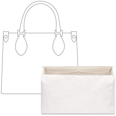 Imagem de FANJI Project Bolsa organizadora para bolsa LV Onthego S, ajuste personalizado dentro da bolsa Craie, leve, resistente à água, com acessórios para porta-copos