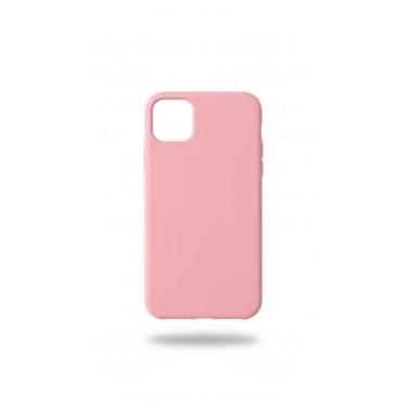 Imagem de Capinha Premium de Silicone Aveludada P/iPhone 11 | iPhone 11 Pro | iPhone 11 Pro Max - Case Capa Protetora Toque Macio Forro Microfibra Antirrisco e Anti-Impacto (Rosa Bêbe, iPhone 11 Pro)