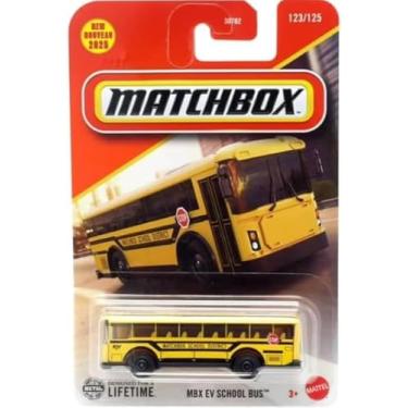 Imagem de Miniatura Matchbox Lifetime MBX EV School Bus - JBN74