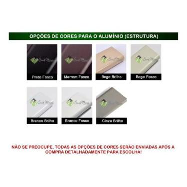 Imagem de Mesa 1,40m Alumínio Centro Giratório Área Externa E Interna - Sarah Mó