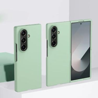 Imagem de Capa protetora para Samsung Galaxy Z Fold 7 6 5 3 4 Zfold7, estilo doce, fina e resistente (para Galaxy Z Fold3 5G/Verde)