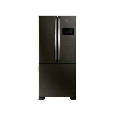 Imagem de Geladeira/Refrigerador Brastemp Frost Free Side by Side Black Inox 554L BRO85AE