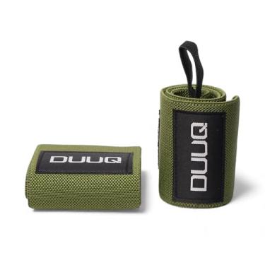 Imagem de Munhequeira Elástica Duuq Crossfit Academia Lpo Treino (Militar)