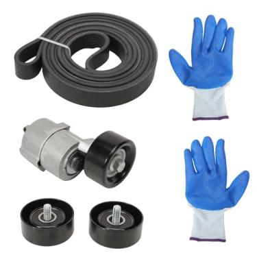 Imagem de Kit de transmissão de correia serpentina, tensor de correia, polias intermediárias para Forte Koup 2010-2013, Sonata 2006-2009 2010 2.0L 2.4L, Forte5, Rondo 2010-2011, Magentis Optima 2007-2010