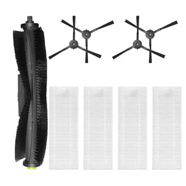 Imagem de Acessórios para aspirador robô - Escova rotativa + Escova lateral + Filtro HEPA + Pano de limpeza (peças de reposição), compatíveis com os modelos 360 S10, X100 MAX e 2pro.(004)